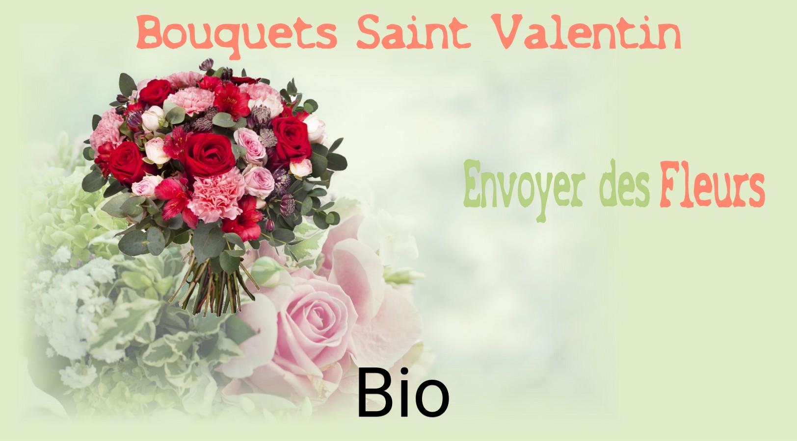 Roses de Saint-Valentin livrées à Bio